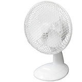 Bush white desk fan 7 inch - British product