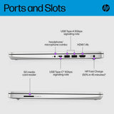 HP 14s laptop 14in silver - British product