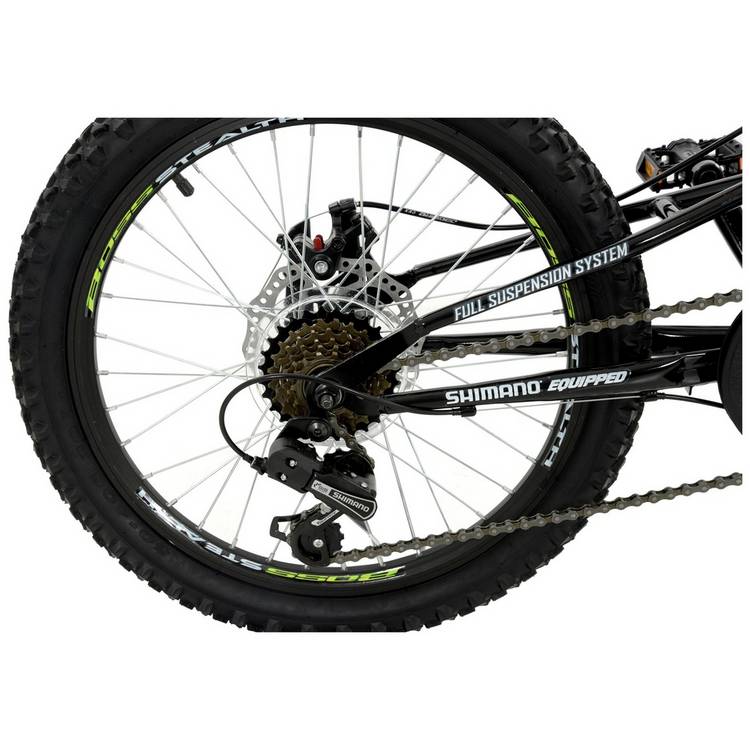 Boss Stealth 20 inch kids mountain bike orange (British brand)
