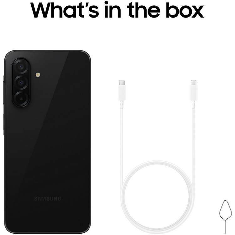 Samsung Galaxy A26 5G Black smartphone, imported from the UK