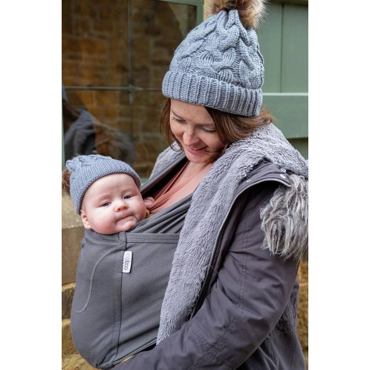 Caboo organic cotton baby carrier sling for newborns (British brand)