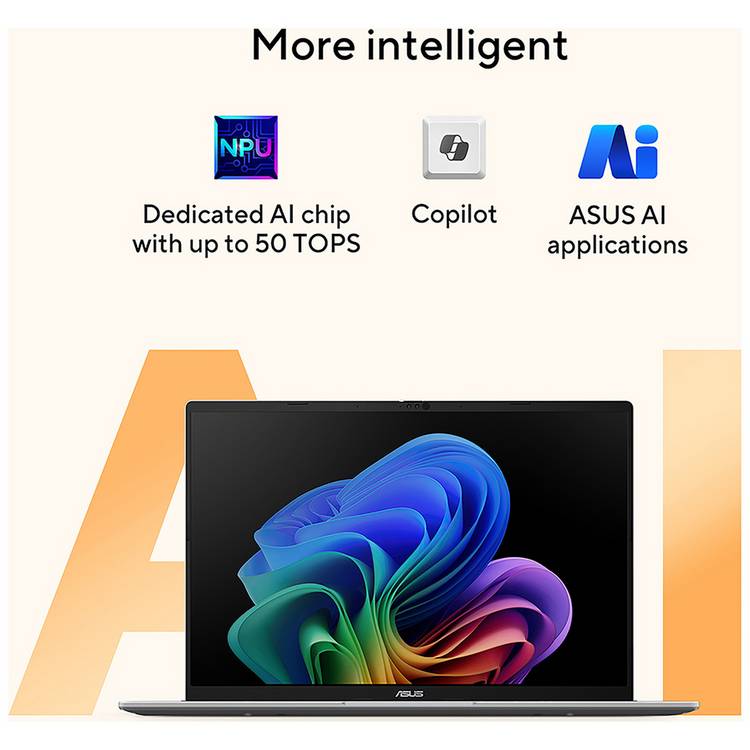 ASUS Vivobook 16 laptop with Ryzen 7 16GB RAM 1TB SSD, UK version