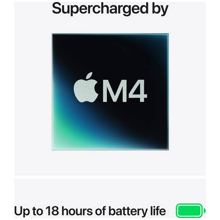 Apple MacBook Air M4 laptop 13.6in (British brand)