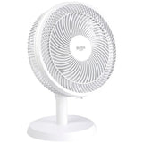 Bush white desk fan 12 inch with three speed settings, UK version