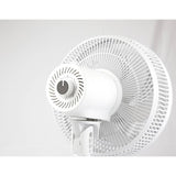 Bush white desk fan 12 inch with three speed settings, UK version