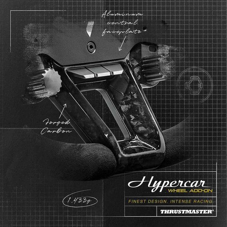 Thrustmaster Hypercar Wheel Add-On sim racing accessory, UK version