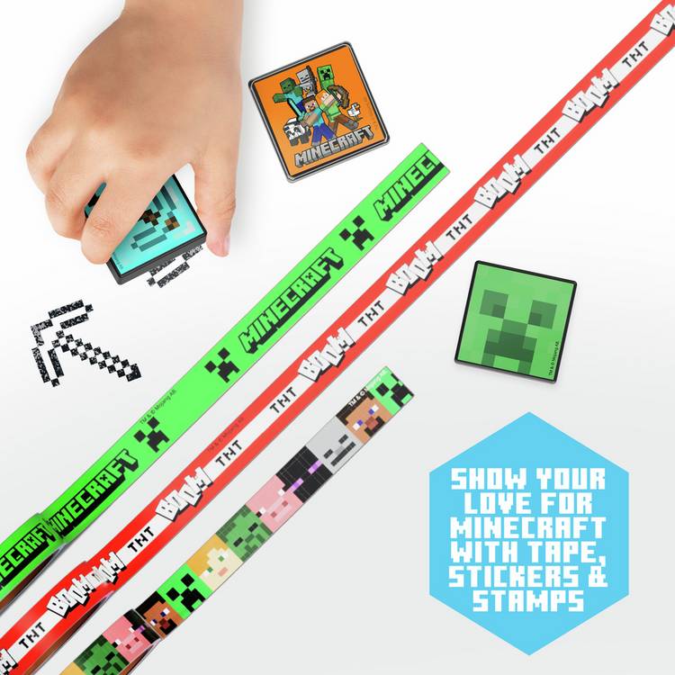 Minecraft Bumper Activity Set 250 craft pieces, imported from the UK