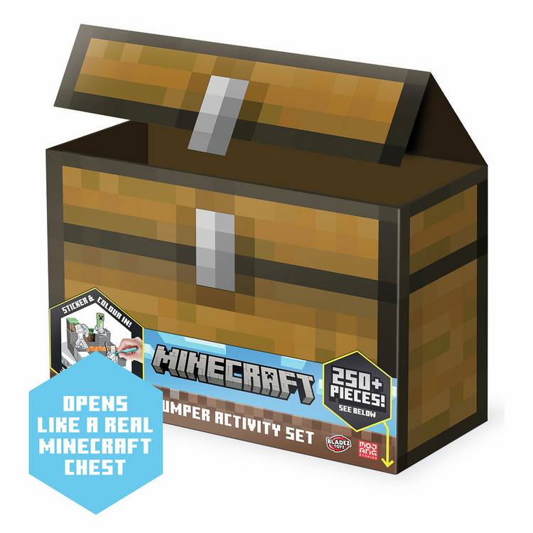 Minecraft Bumper Activity Set 250 craft pieces, imported from the UK