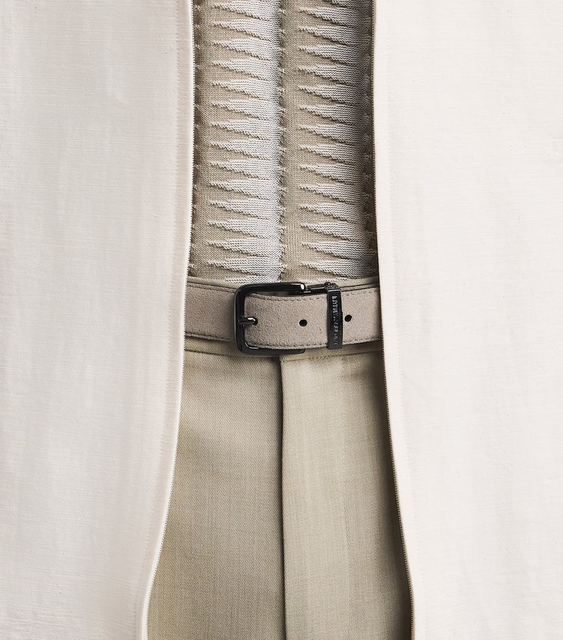Emporio Armani leather belt with Eagle buckle - British product