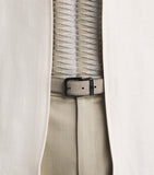 Emporio Armani leather belt with Eagle buckle - British product