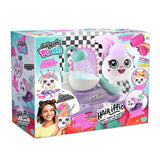 Airbrush Plush Hair'iffic Salon toy with airbrush and accessories, UK version