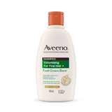 Holland & Barrett Aveeno Volumising+ Fresh Greens Blend Shampoo For Fine Hair 300ml- Buy online at McGrocer