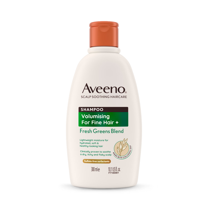 Aveeno Volumising Fresh Greens Shampoo 300ml - British product