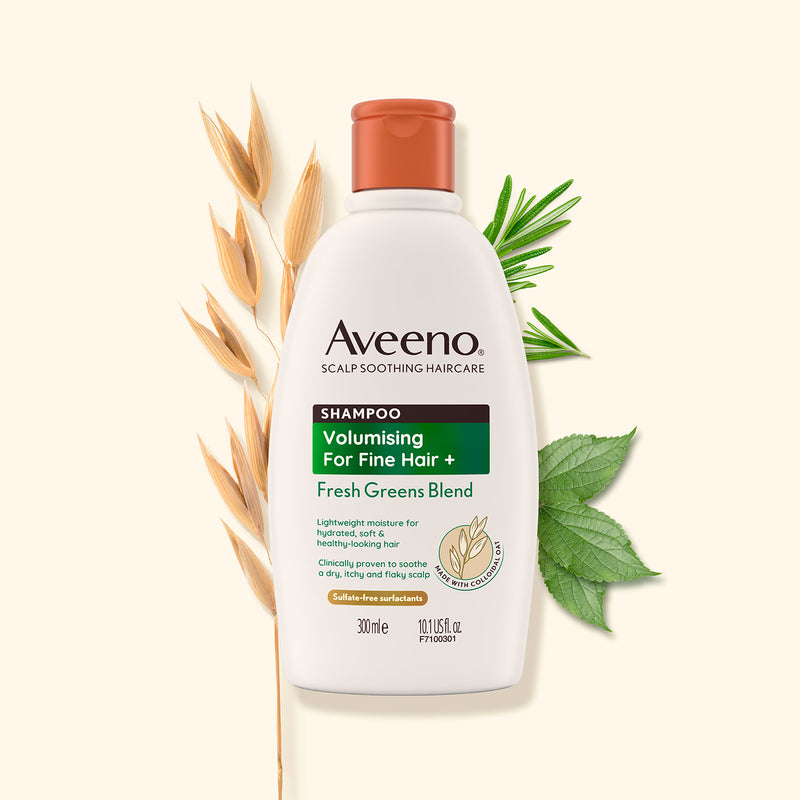 Aveeno Volumising Fresh Greens Shampoo 300ml - British product