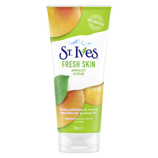 St Ives Invigorating Apricot Scrub 150ml face & body skincare Sainsburys   