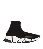 Knitted Sneakers with Ergonomic Sole and Lace-Up Fastening