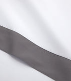 Yves Delorme Linea Platine Double Flat Sheet 240cm x 295cm (British brand)