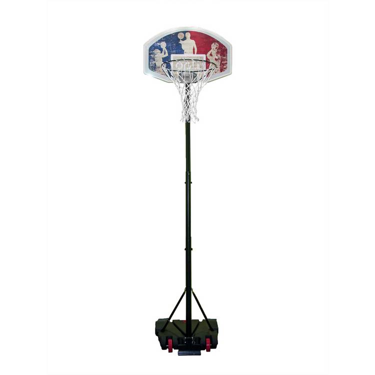 Opti portable adjustable basketball hoop and backboard - British product