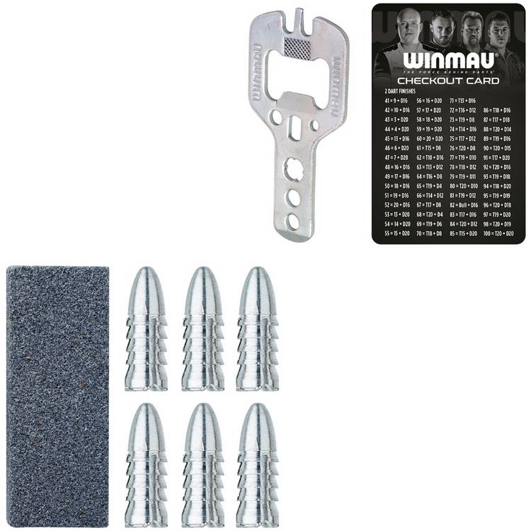 Winmau darts accessory kit over 150 pieces, UK version