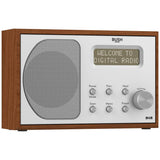 Bush portable radio brown wood effect - British product