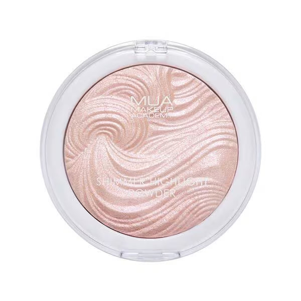 MUA Shimmer Highlight Powder Pink, imported from the UK