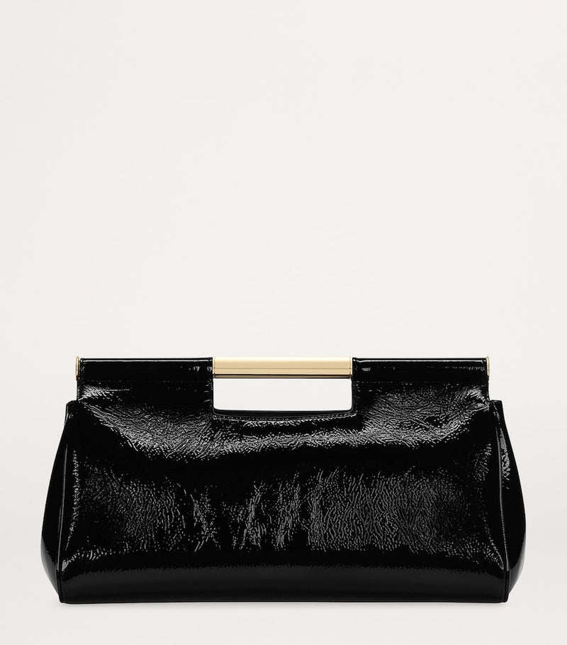 Dolce&Gabbana Sicily clutch bag leather gold hardware, UK version
