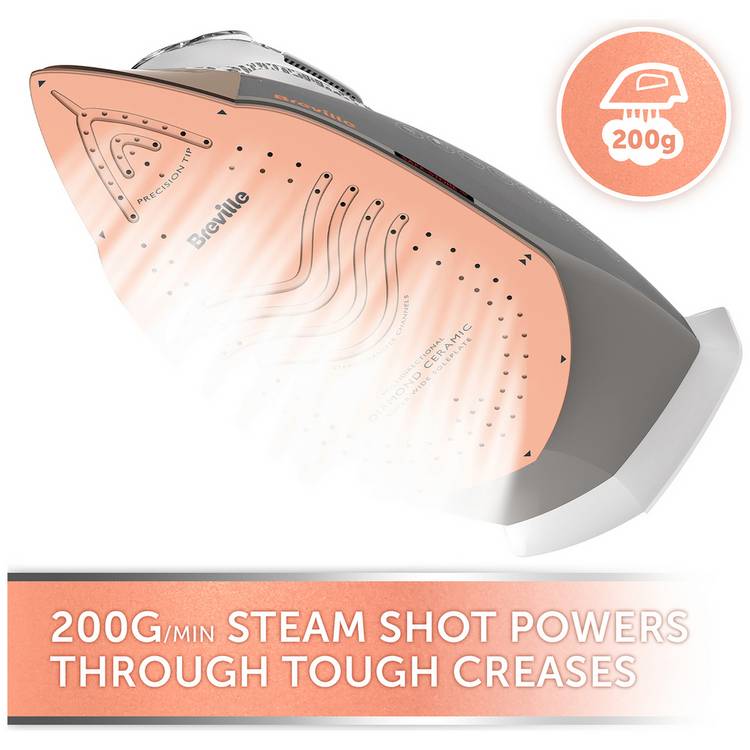 Breville DiamondXpress steam iron, UK version