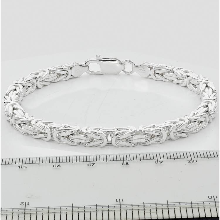 Revere square byzantine bracelet 8.5in - British product