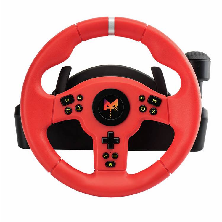 Maxx Tech arcade racing wheel kit for Switch PS Xbox PC (British brand)