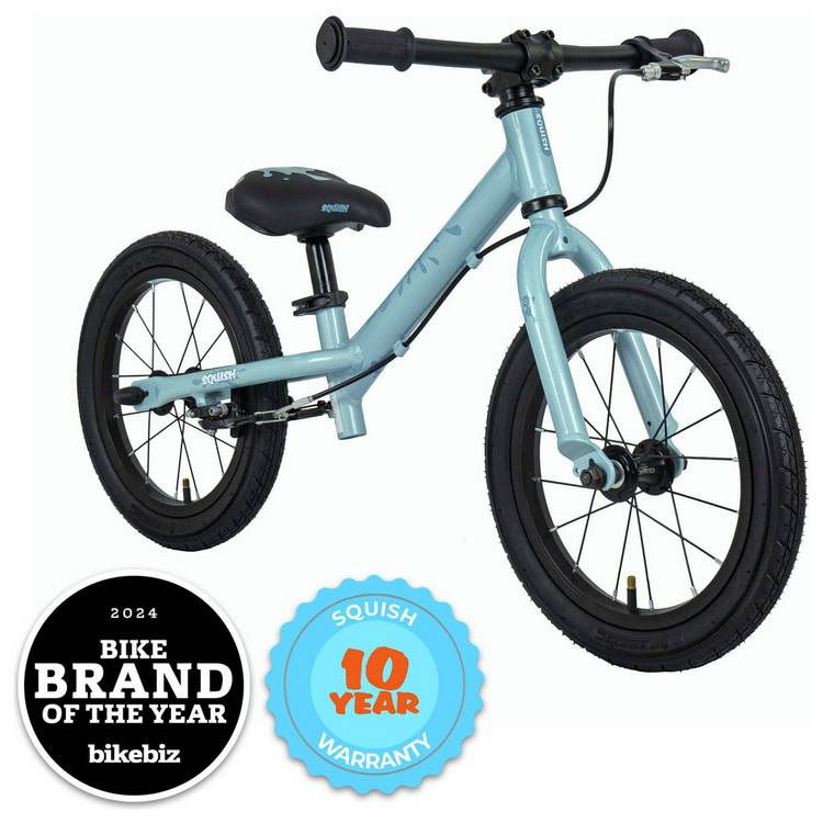 Squish 14 inch kids balance bike Mint - British product
