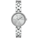 Armani Exchange silver stainless steel bracelet watch - British product