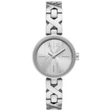 Armani Exchange silver stainless steel bracelet watch - British product