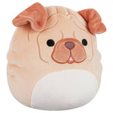 Squishmallows Morton brown Shar Pei plush toy 7.5 inch, UK version