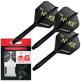 Target Luke Littler K-Flex No.6 medium flight and shaft system (British brand)