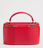 Valentino Garavani mini leather vanity case top-handle bag - British product