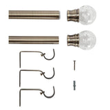 Argos Home brass extendable curtain pole 110-300cm - British product