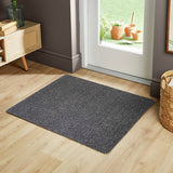 Argos My Mats Washable Charcoal Cotton Short Pile Doormat 75x50cm- Buy online at McGrocer