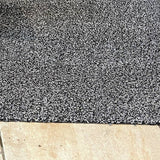 My Mats charcoal cotton short pile doormat 75x50cm - British product