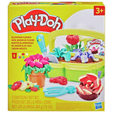 Play-Doh Blooming Flowers children's playset with 5 tubs and 15 accessories (British brand)