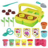 Play-Doh Blooming Flowers children's playset with 5 tubs and 15 accessories (British brand)