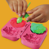 Play-Doh Blooming Flowers children's playset with 5 tubs and 15 accessories (British brand)