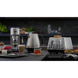 De'Longhi stainless steel kettle 1.7L, imported from the UK