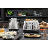 De'Longhi stainless steel kettle 1.7L, imported from the UK