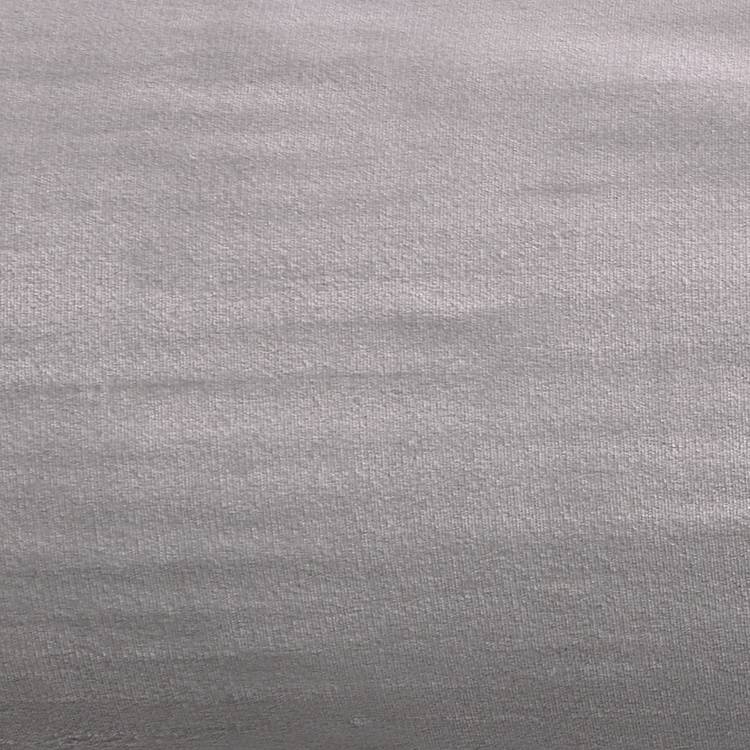 Habitat grey velvet bolster cushion 20x50cm - British product