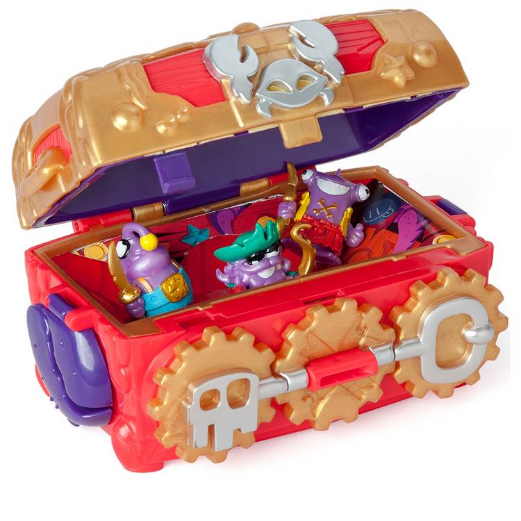 Piratix monster treasure chest playset with pirate figures - British product