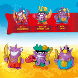 Piratix monster treasure chest playset with pirate figures - British product