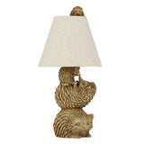 Argos Home hedgehog family table lamp, imported from the UK