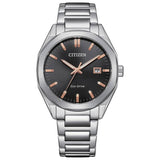 Citizen men's watch with octagonal bezel and solar power (British brand)
