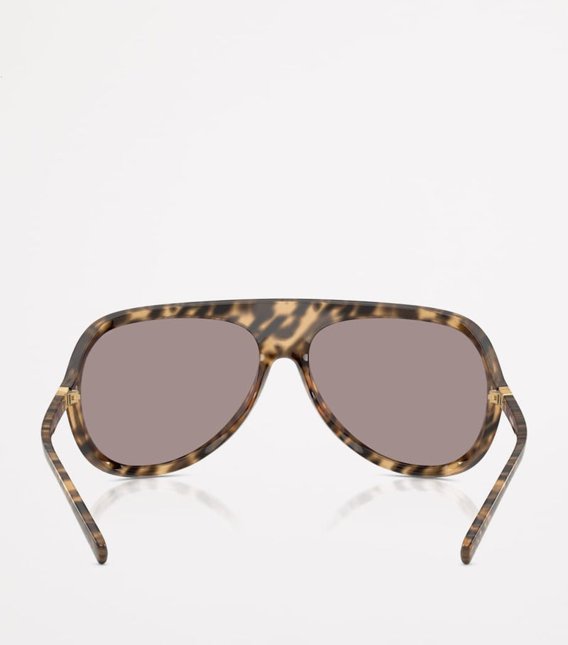 Miu Miu designer aviator plastic sunglasses - British product
