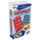 Hasbro board game Guess Who Grab N Go travel edition, imported from the UK